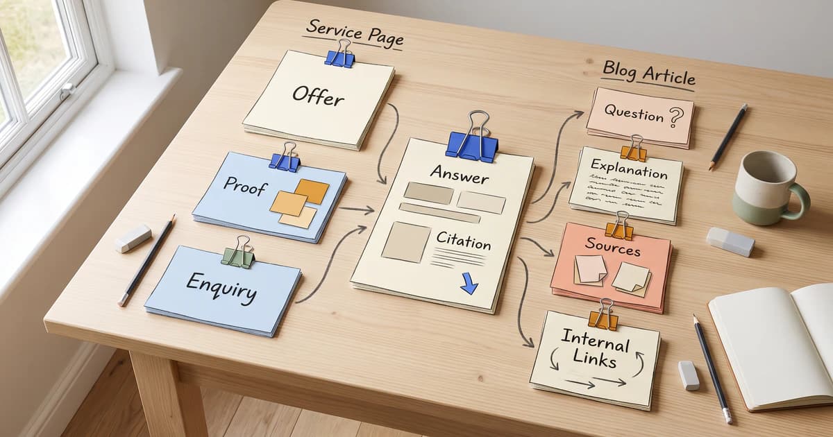 Service Page or Blog Post: Where Should You Publish Content for AI Search?