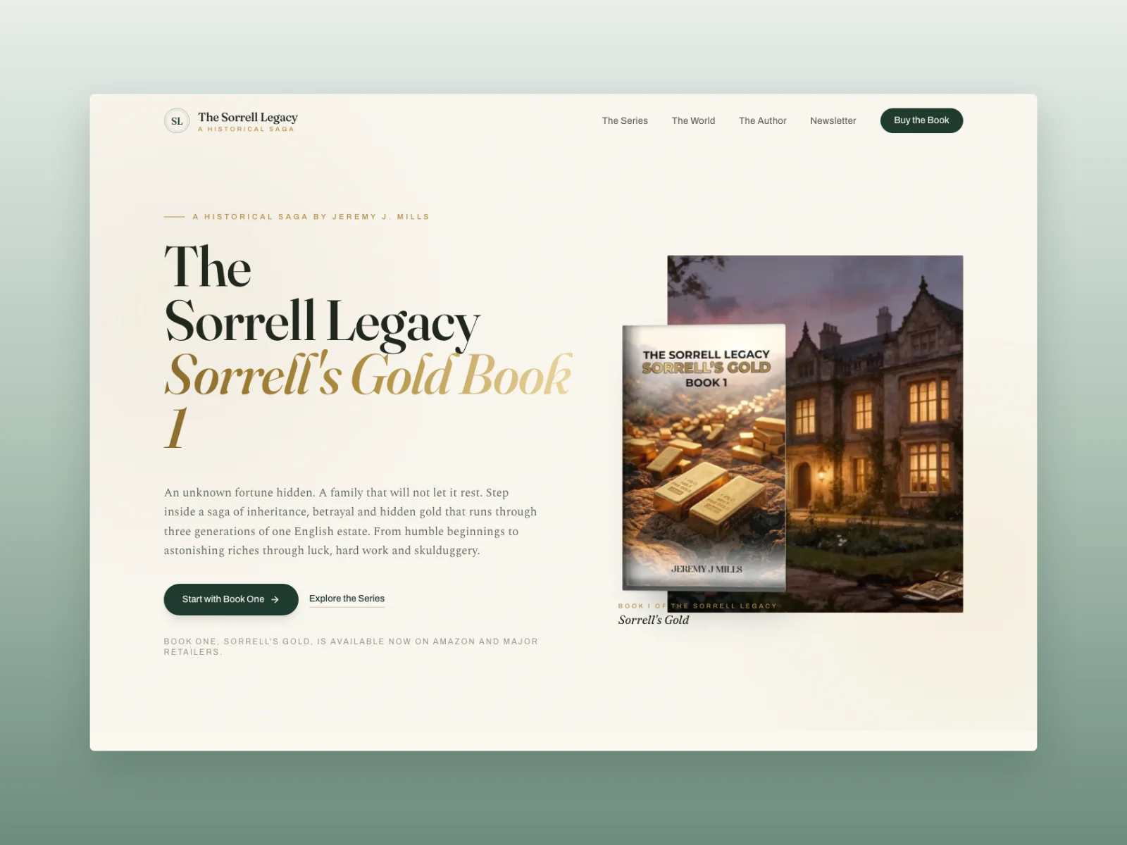 Jeremy J Mills | Author Landing Page