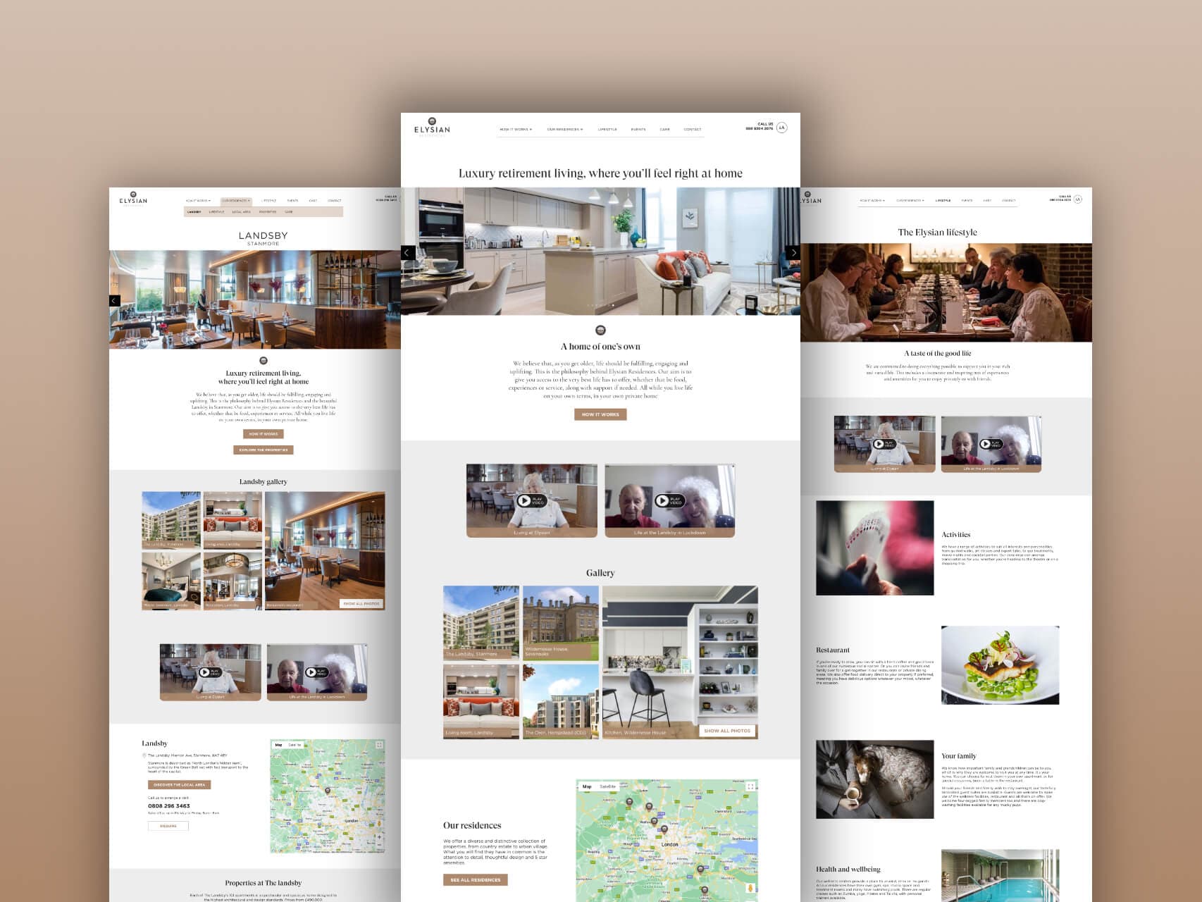 Elysian Residences | WordPress Build