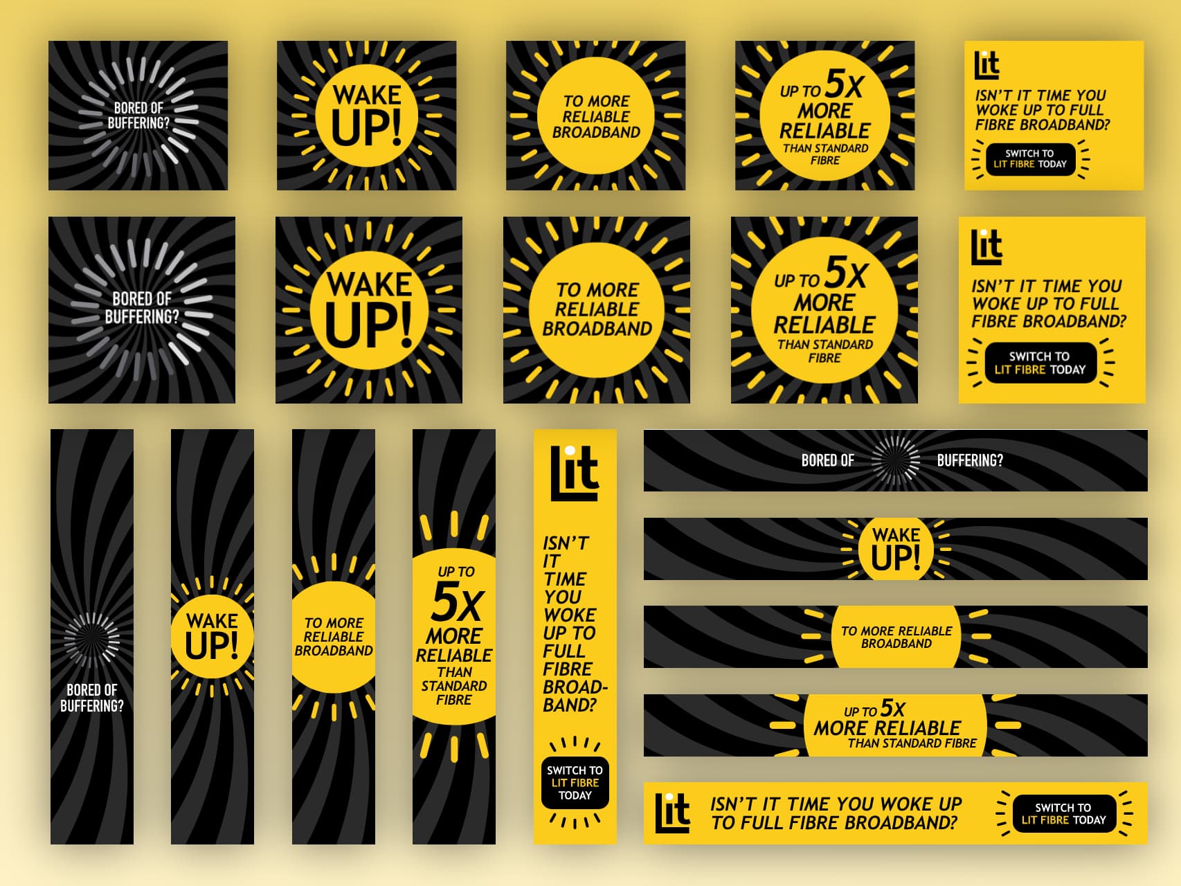 Lit Fibre | Google Display Ads