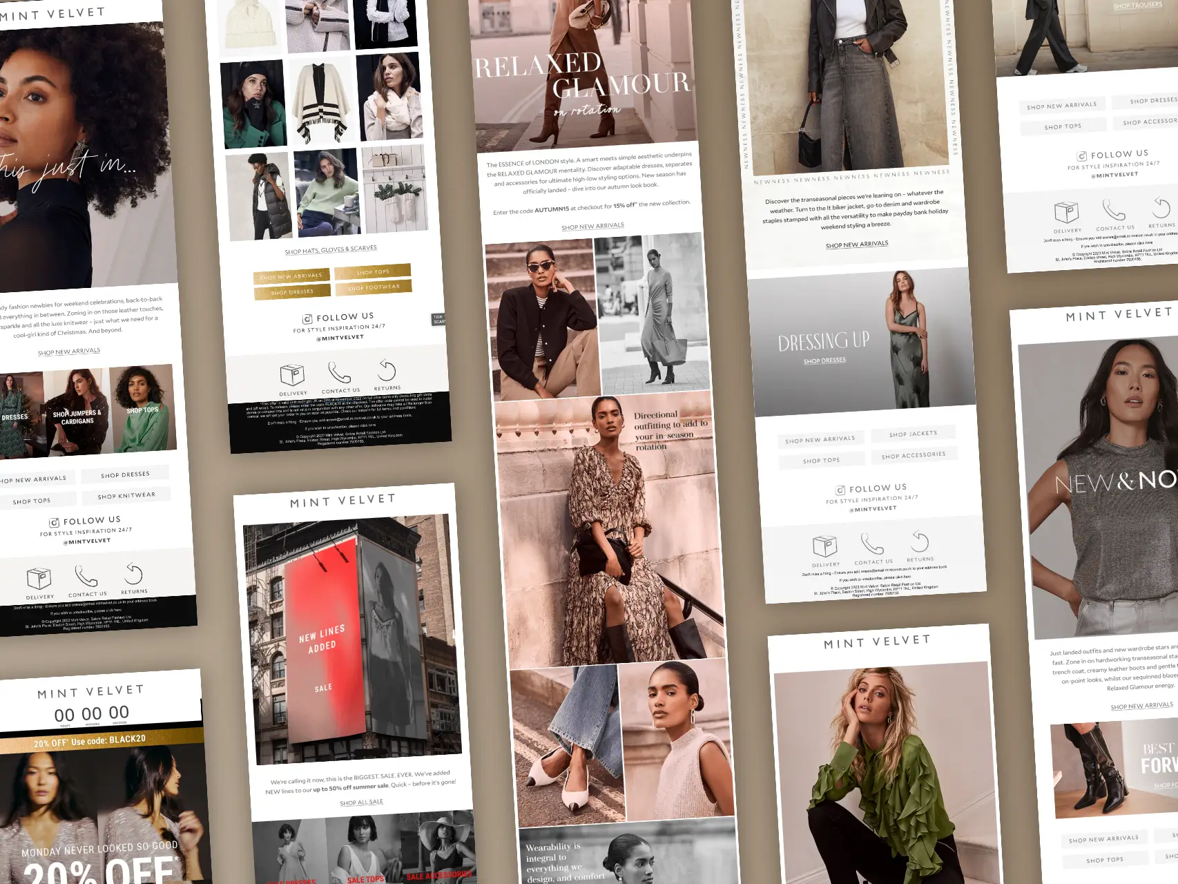 Mint Velvet | Email Campaigns