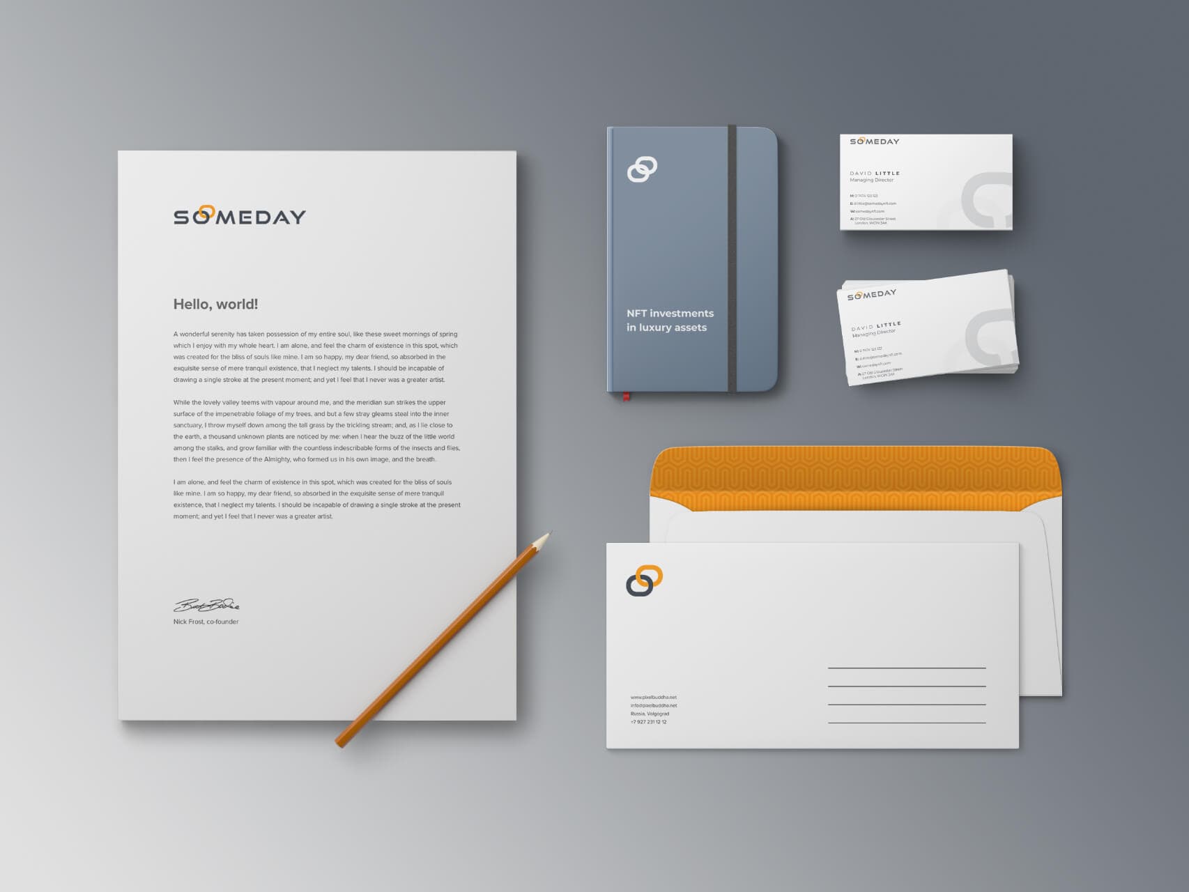 SomedayNFT | Brand Identity