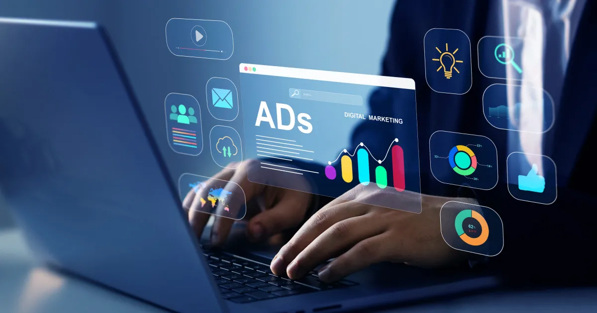 Digital Marketing laptop